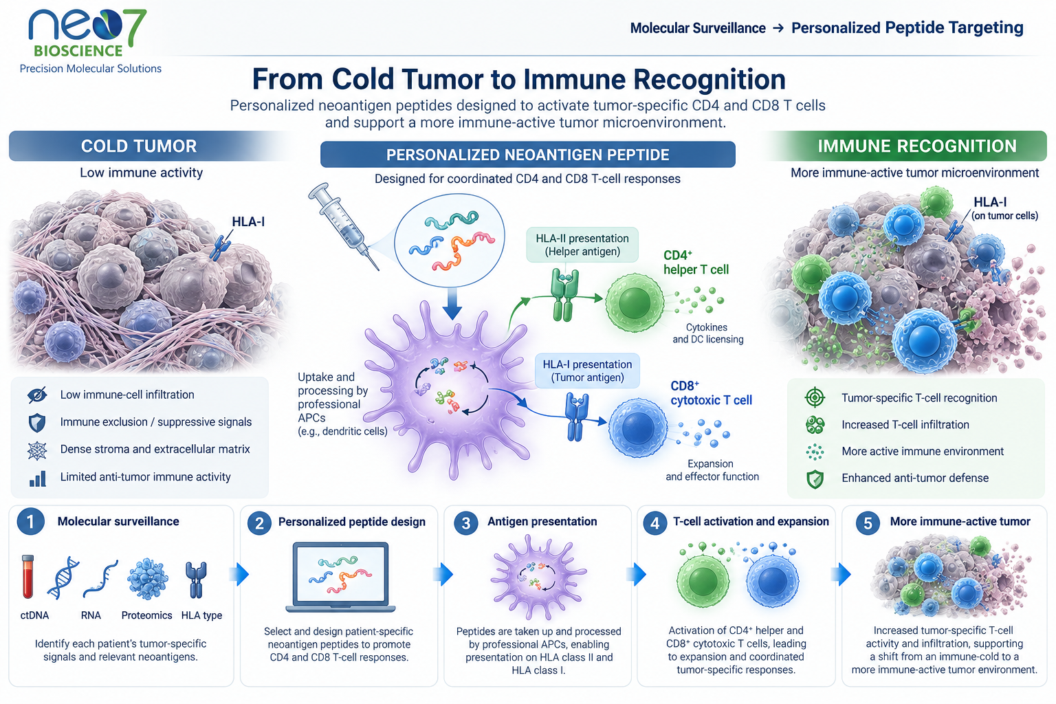 Cold Tumor Surveillance and Recognition